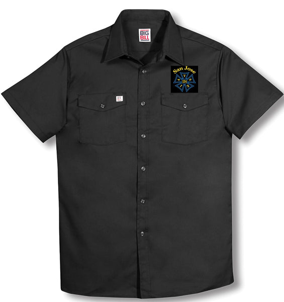 MECHANICS BUTTON UP SHIRT